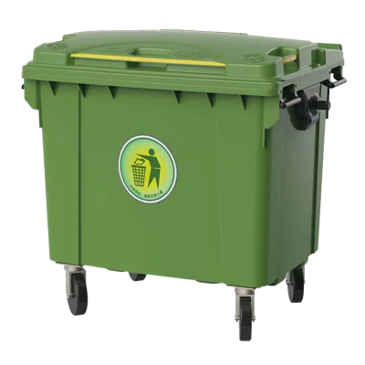 Cubo De Residuos Plásticos De 660L