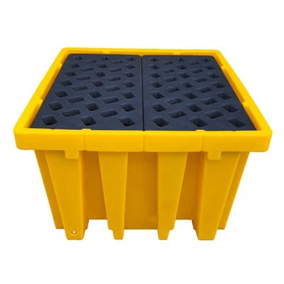 1000 literes IBC kiömlött dob raklap