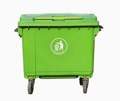 Ipari kerekes szemetes fedél és pedál